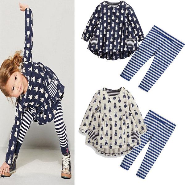 clothing sets 2pcs baby kids suit girls long sleeve set children clothes cute cartoon dress irregular falbala stripe trousers, White
clothing sets 2pcs baby kids suit girls long sleeve set children clothes cute cartoon dress irregular falbala stripe trousers, White