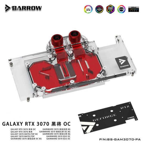 barrow 3070 gpu water block for galax geforce rtx matel full cover argb cooler, bs-gam3070-pa fans & coolings
barrow 3070 gpu water block for galax geforce rtx matel full cover argb cooler, bs-gam3070-pa fans & coolings