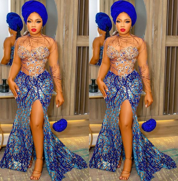 2022 plus size arabic aso ebi mermaid luxurious lace prom dresses sheer neck beaded evening formal party second reception gowns dress zj066, Black
2022 plus size arabic aso ebi mermaid luxurious lace prom dresses sheer neck beaded evening formal party second reception gowns dress zj066, Black