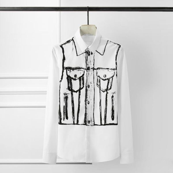 white men shirts luxury fake two piece hand printing long sleeve party mens plus size 4xl slim fit casual men's, White;black
white men shirts luxury fake two piece hand printing long sleeve party mens plus size 4xl slim fit casual men's, White;black