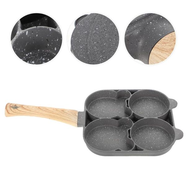 1pc 4 holes omelet pan non-stick fried egg pancake maker kitchen tool pans
1pc 4 holes omelet pan non-stick fried egg pancake maker kitchen tool pans