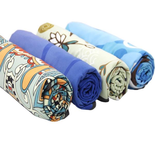 yoga blankets printed towel outdoor shawl beach bath fleece sports quick-drying