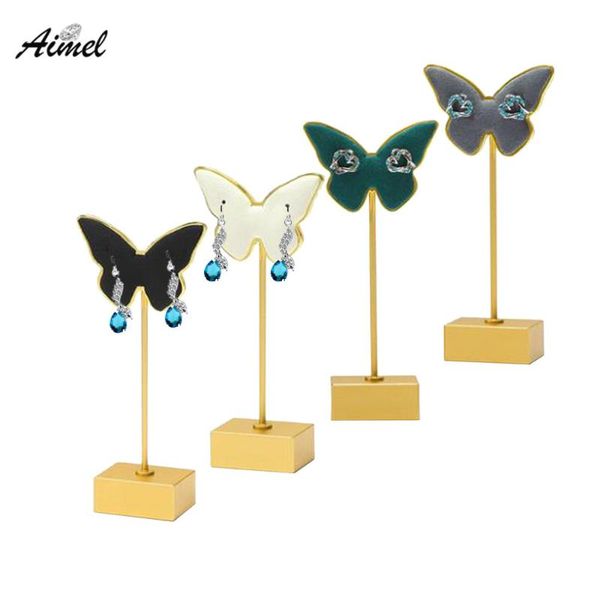 jewelry pouches, bags butterfly-shaped metal earring display stand microfiber holder ear clip organizer stud hanger, Pink;blue
jewelry pouches, bags butterfly-shaped metal earring display stand microfiber holder ear clip organizer stud hanger, Pink;blue