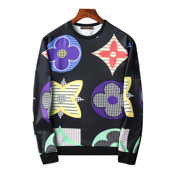 men's hoodies floral print new round neck long-sleeved jacket loose casual all-match sweater autumn and winter models m-3xl, Black
men's hoodies floral print new round neck long-sleeved jacket loose casual all-match sweater autumn and winter models m-3xl, Black