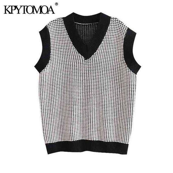 women fashion heart pattern loose knitted vest sweater v neck sleeveless female waistcoat chic 210420, Black;white
women fashion heart pattern loose knitted vest sweater v neck sleeveless female waistcoat chic 210420, Black;white