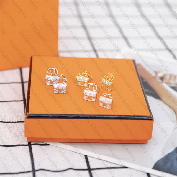 fashion stone earrings bag design for lady woman beauty ear studs womens party gift eardrop 3 option quality, Silver
fashion stone earrings bag design for lady woman beauty ear studs womens party gift eardrop 3 option quality, Silver