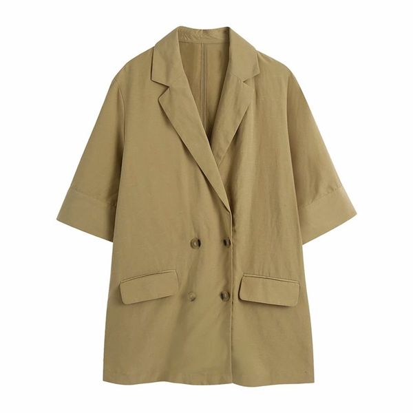 oversize women v neck double breasted jacket summer fashion ladies high street loose female solid color blazer 210515, White;black
oversize women v neck double breasted jacket summer fashion ladies high street loose female solid color blazer 210515, White;black
