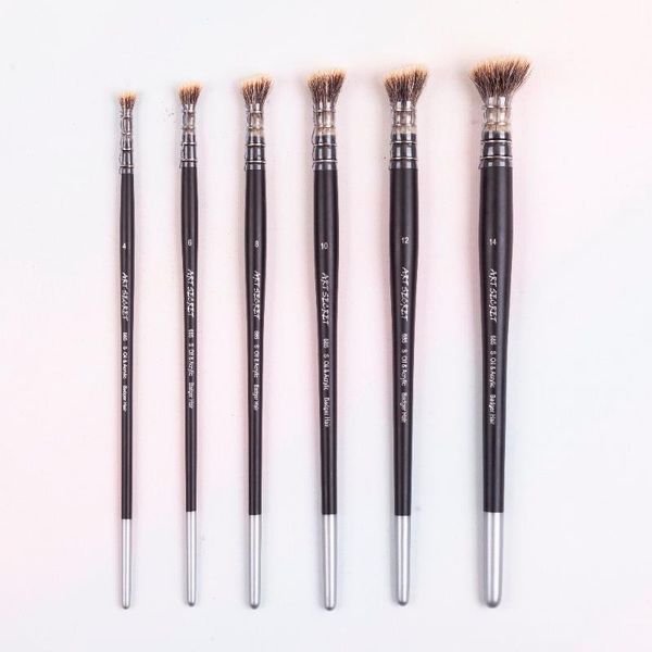 artsecret 685s 1pc badger hair wooden handle oil and acrylic painting art paint brush for college drawing nail brushes, Yellow
artsecret 685s 1pc badger hair wooden handle oil and acrylic painting art paint brush for college drawing nail brushes, Yellow