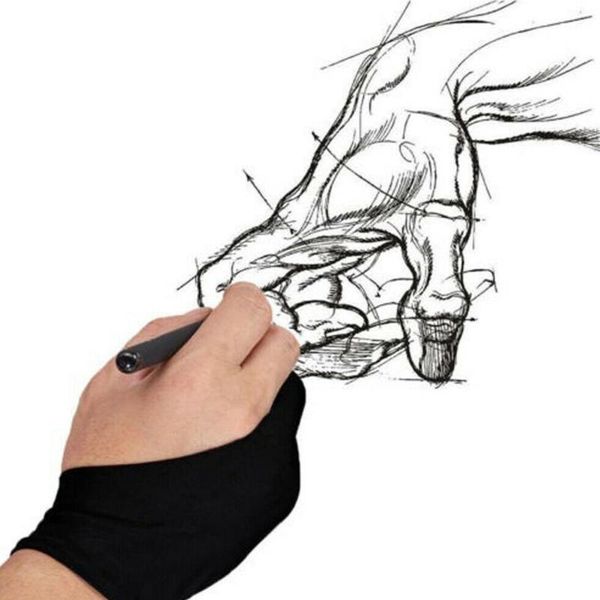 2pcs black 2 finger anti-fouling glove,both for right artist left and drawing graphics hand tablet any j7x5 refills, Black;red
2pcs black 2 finger anti-fouling glove,both for right artist left and drawing graphics hand tablet any j7x5 refills, Black;red