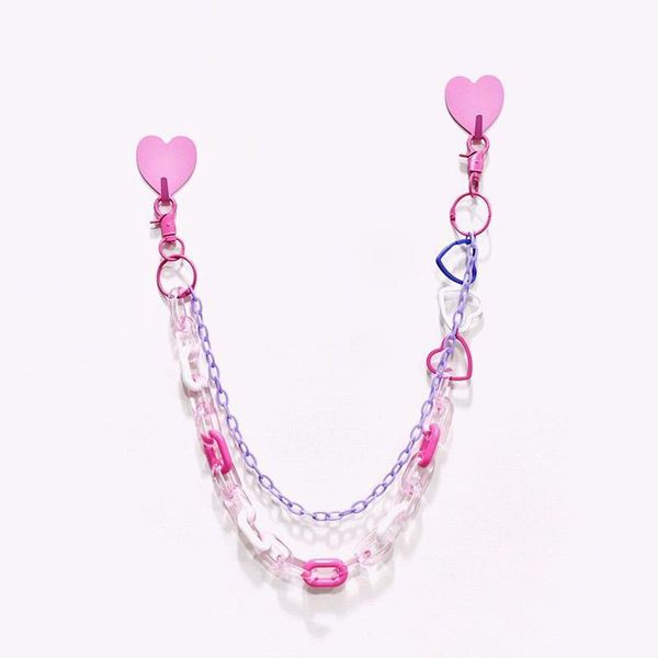 chains so punk trendy cute acrylic resin heart bear multicolor double layer waist chain girl body jewelry accessories party buddy, Silver
chains so punk trendy cute acrylic resin heart bear multicolor double layer waist chain girl body jewelry accessories party buddy, Silver