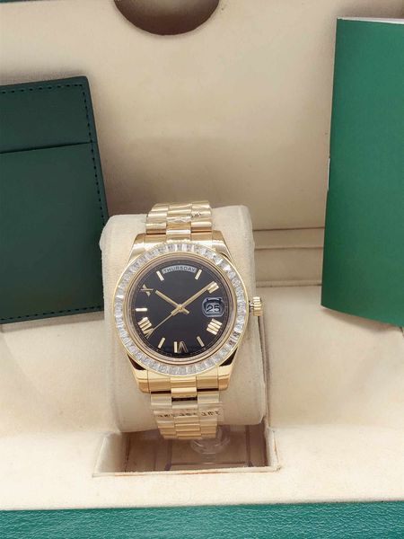 2021 mens 2813 daydate watches automatic mechanical watch rose gold silver stainless steel strap men wristwatch wholesale price, Slivery;brown
2021 mens 2813 daydate watches automatic mechanical watch rose gold silver stainless steel strap men wristwatch wholesale price, Slivery;brown