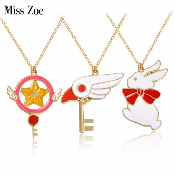 pendant necklaces miss zoe cute star stick magic wand bird head necklace childhood cardcaptor sakura jewelry gift for girls friends, Silver
pendant necklaces miss zoe cute star stick magic wand bird head necklace childhood cardcaptor sakura jewelry gift for girls friends, Silver