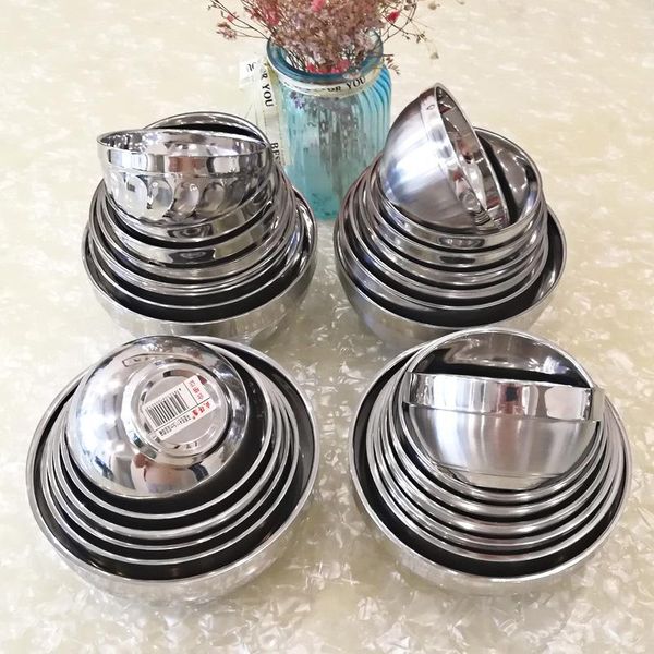 thickening breaking-proof easy to wash double layer stainless steel rice bowl heat insulation and anti scald for children bowls
thickening breaking-proof easy to wash double layer stainless steel rice bowl heat insulation and anti scald for children bowls