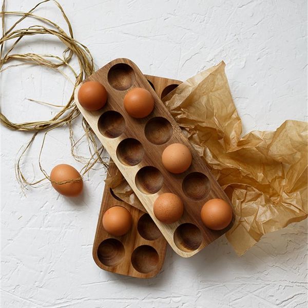 multi-grid egg wood tray kitchen containers double-row storage box household refrigerator rack accessories container dishes & organization
multi-grid egg wood tray kitchen containers double-row storage box household refrigerator rack accessories container dishes & organization