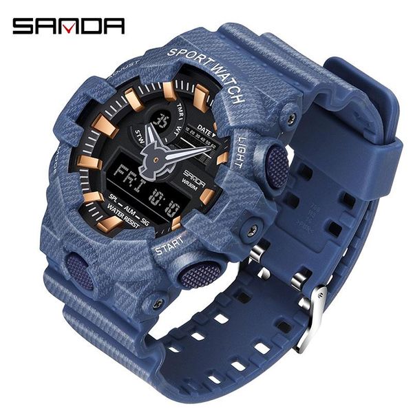 wristwatches 2021 sanda sports men's watches military quartz watch for men waterproof s relogio masculino, Slivery;brown
wristwatches 2021 sanda sports men's watches military quartz watch for men waterproof s relogio masculino, Slivery;brown