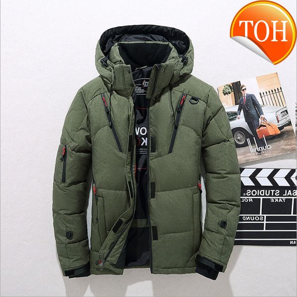 2019 winter duck down jacket men new fashion fur collar thick warm s white coat jaqueta masculina, Black
2019 winter duck down jacket men new fashion fur collar thick warm s white coat jaqueta masculina, Black