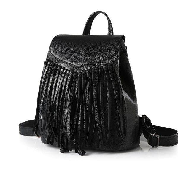 backpack tassel leather women mini rucksack ladies travel small shoulder school bags for girl back pack bagpack mochila
backpack tassel leather women mini rucksack ladies travel small shoulder school bags for girl back pack bagpack mochila