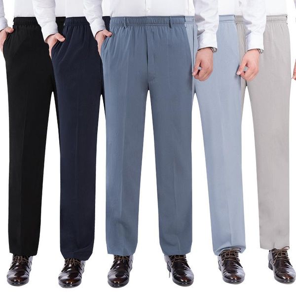 men's pants arrival summer thin ice silk pantsr high waist men plus size 5xl breathable loose black trousers
men's pants arrival summer thin ice silk pantsr high waist men plus size 5xl breathable loose black trousers