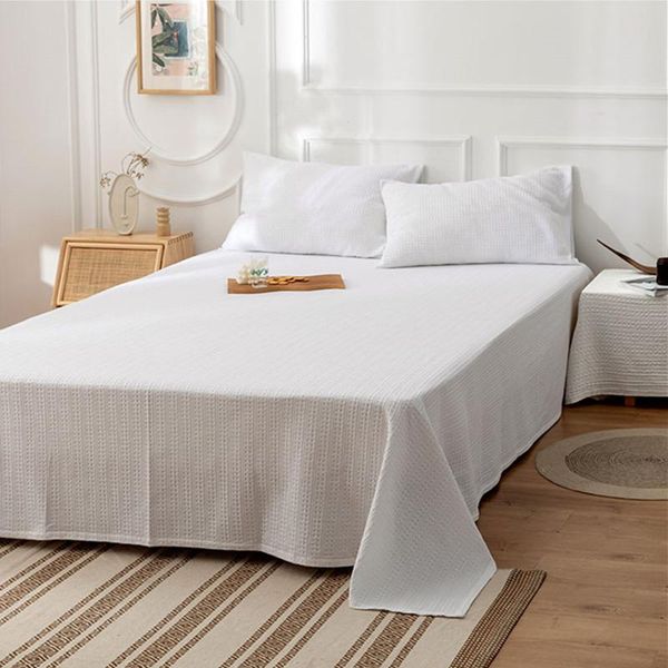 sheets & sets cilected solid color big honeycomb pure cotton bed sheet soft and breathable sleeping blanket for child no cases
sheets & sets cilected solid color big honeycomb pure cotton bed sheet soft and breathable sleeping blanket for child no cases