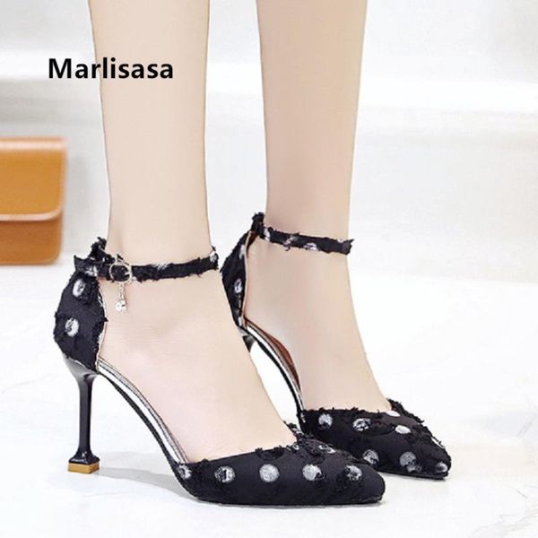 marlisasa women cute office heel pumps lady casual white dot mujer tacones altos f3411 dress shoes, Black
marlisasa women cute office heel pumps lady casual white dot mujer tacones altos f3411 dress shoes, Black