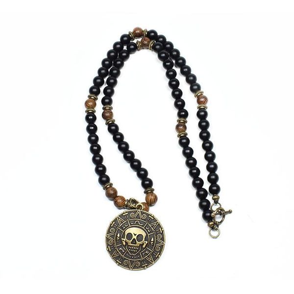 pendant necklaces punk 8mm black stone wood beads with cross mens rosary necklace mala jewelry, Silver
pendant necklaces punk 8mm black stone wood beads with cross mens rosary necklace mala jewelry, Silver