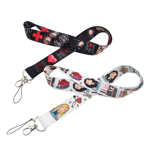 NEW Arrivals Polyester Lanyards Keychain Movie Greys Anatomy Keyrings Fashion Phone Card Holder Jewelry for Friends
NEW Arrivals Polyester Lanyards Keychain Movie Greys Anatomy Keyrings Fashion Phone Card Holder Jewelry for Friends