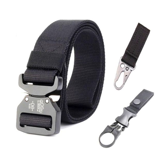 belts 125 135cm tactical nylon belt military metal buckle men combat army special forces waist strap hunting accessory, Black;brown
belts 125 135cm tactical nylon belt military metal buckle men combat army special forces waist strap hunting accessory, Black;brown