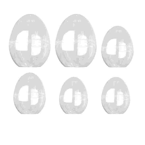 storage bottles & jars 6pcs diy transparent box egg shell decorative container packaging
storage bottles & jars 6pcs diy transparent box egg shell decorative container packaging