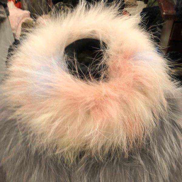 warm accessories women 100% raccon fur rainbow color collar femme woven stretch bib mujer knitted neck bufandas random colors h0923, Silver
warm accessories women 100% raccon fur rainbow color collar femme woven stretch bib mujer knitted neck bufandas random colors h0923, Silver