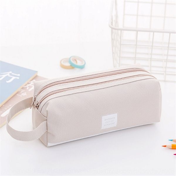0EAo straightfresh stationery boxcreative large capacity handle pencil case simple pencil bags double stationery case
0EAo straightfresh stationery boxcreative large capacity handle pencil case simple pencil bags double stationery case