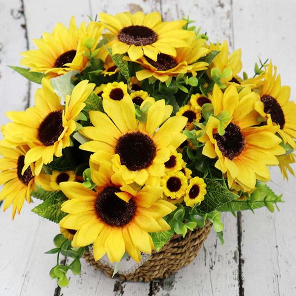 decorative flowers & wreaths 1bunch artificial silk flower sunflower bouquet daisy diy home garden wedding party decoration fake
decorative flowers & wreaths 1bunch artificial silk flower sunflower bouquet daisy diy home garden wedding party decoration fake