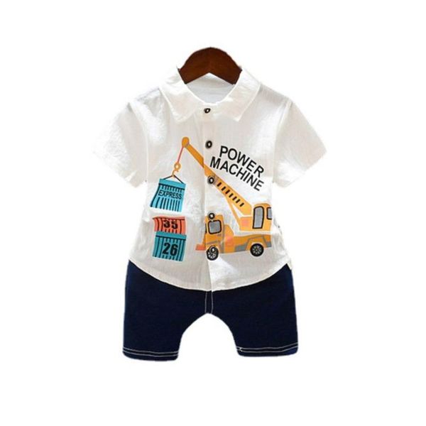 clothing sets summer children cartoon baby boys cotton shirt shorts 2pcs/sets kids infant clothes toddler girls casual tracksuit, White
clothing sets summer children cartoon baby boys cotton shirt shorts 2pcs/sets kids infant clothes toddler girls casual tracksuit, White