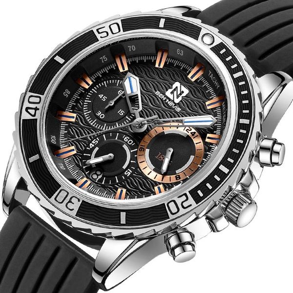 wristwatches ben nevis 2021 fashion mens watches men rubber strap quartz watch calendar sport wristwatch relogio masculino, Slivery;brown
wristwatches ben nevis 2021 fashion mens watches men rubber strap quartz watch calendar sport wristwatch relogio masculino, Slivery;brown