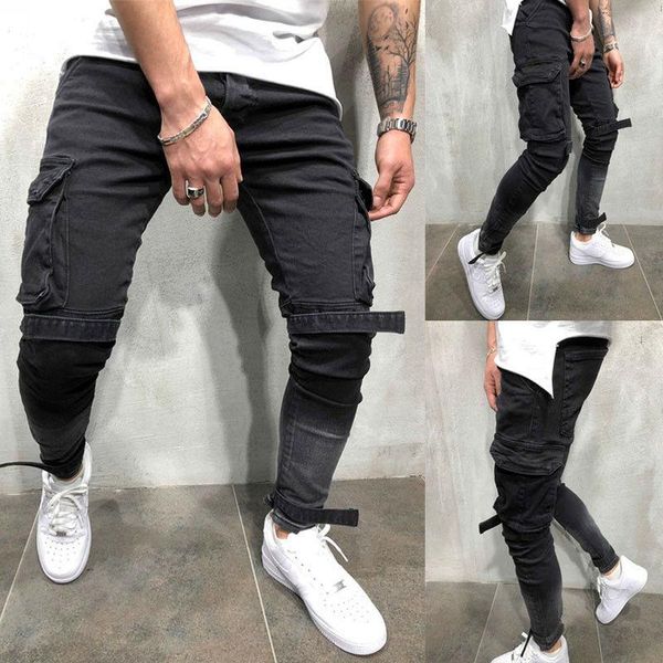 men's pants plus size mens fit slim urban straight leg trousers pencil jogger cargo denim casual long s-4xl pantalones hombre, Black
men's pants plus size mens fit slim urban straight leg trousers pencil jogger cargo denim casual long s-4xl pantalones hombre, Black