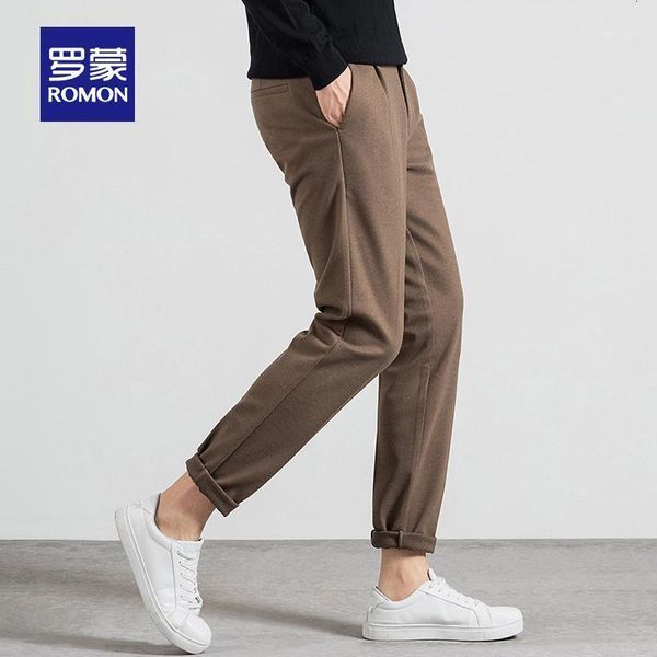 romon autumn&winter thick men's business straight all-match woolen casual pants 6k0362211 dsgt, Black
romon autumn&winter thick men's business straight all-match woolen casual pants 6k0362211 dsgt, Black
