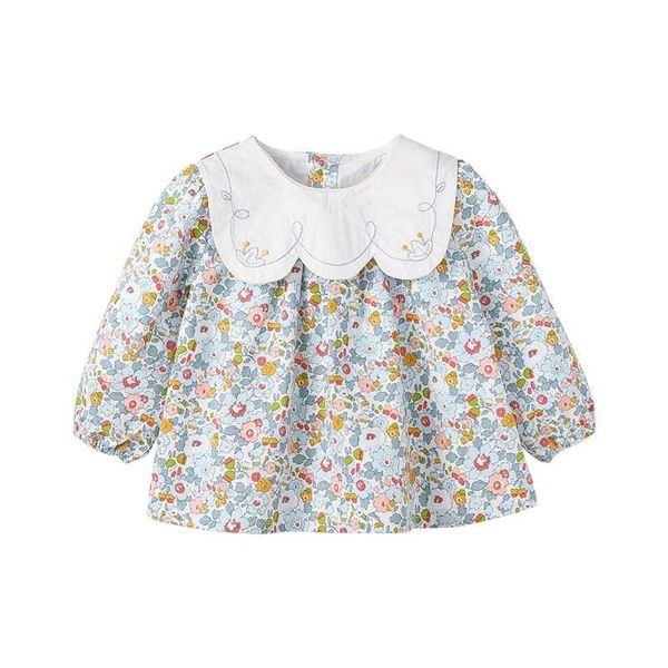 pureborn baby girl blouse sweety collar children kids clothes floral prints long sleeve cotton spring autumn 220125, White;black
pureborn baby girl blouse sweety collar children kids clothes floral prints long sleeve cotton spring autumn 220125, White;black