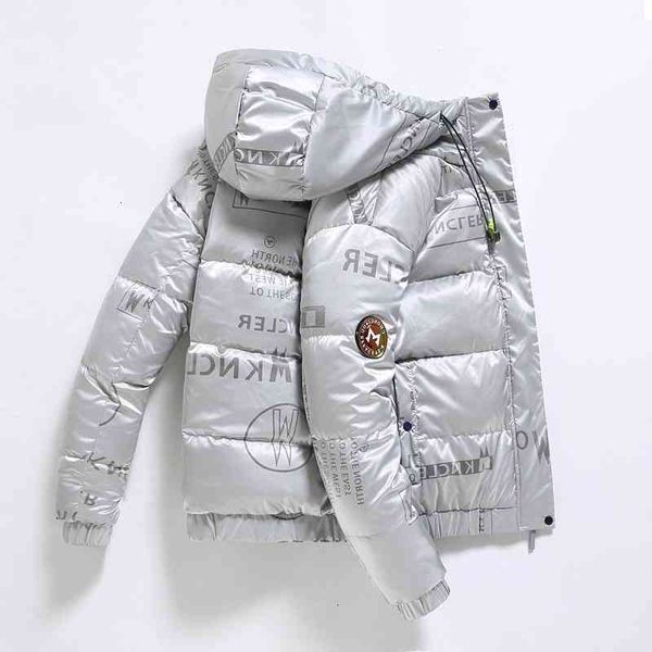 duck white winter down fashion jacket men's coat short trend shiny casual youth student stand-up collar hooded outwear men, Black
duck white winter down fashion jacket men's coat short trend shiny casual youth student stand-up collar hooded outwear men, Black