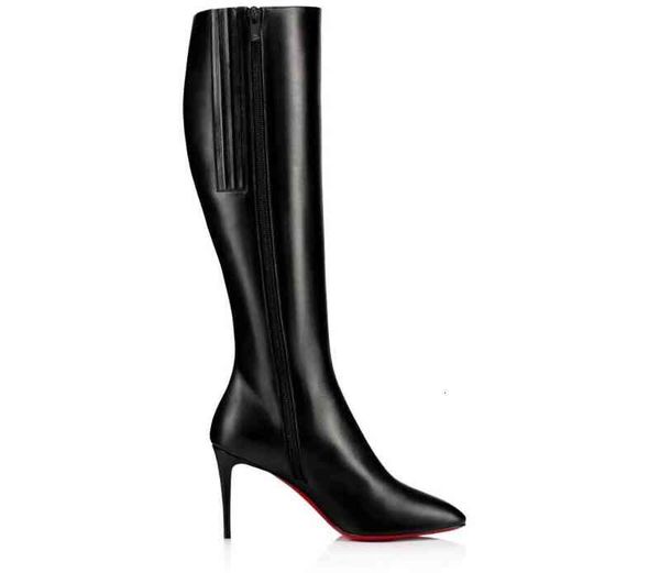 ladies luxurys designers red bottom long boots tall boot bianca botta suede leather winters boot party wedding dress thin heels, Black
ladies luxurys designers red bottom long boots tall boot bianca botta suede leather winters boot party wedding dress thin heels, Black