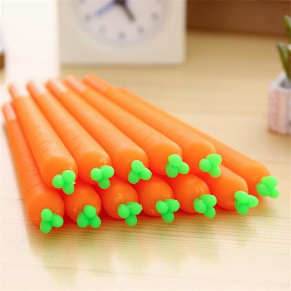 pcs/set 15cm 0.5mm orange carrot gel pen signature black ink for student school office writing supplies stationery smooth pens
pcs/set 15cm 0.5mm orange carrot gel pen signature black ink for student school office writing supplies stationery smooth pens