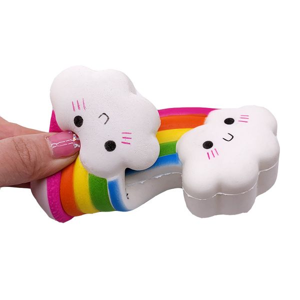 jumbo kawaii smiley rainbow squishy slow rising simulation bread cake squishies soft scented stress relief squeeze toys for kids
jumbo kawaii smiley rainbow squishy slow rising simulation bread cake squishies soft scented stress relief squeeze toys for kids