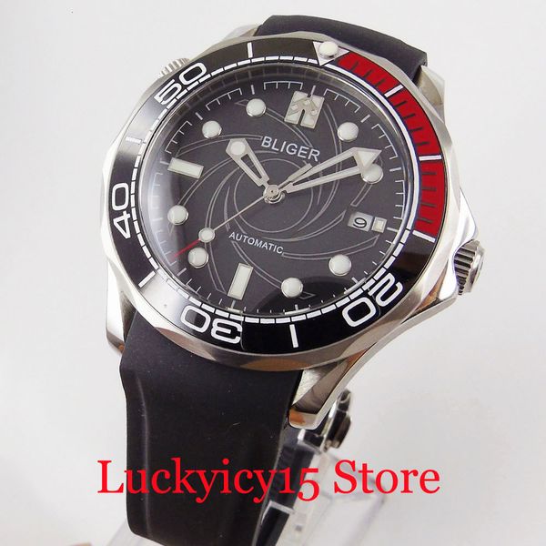 blind spot mechanical men watches saffier glass miyota rubber band rotating axle, Slivery;brown
blind spot mechanical men watches saffier glass miyota rubber band rotating axle, Slivery;brown