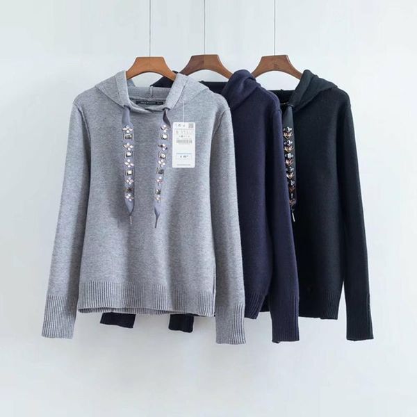 women's hoodies & sweatshirts kk2511, Black