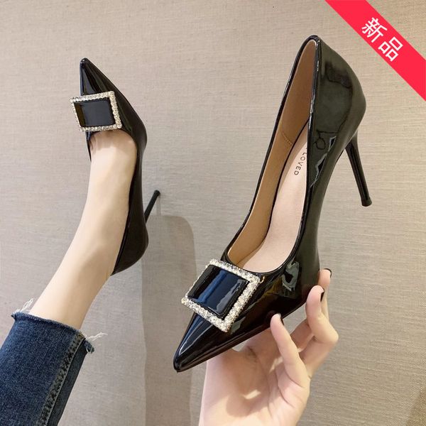luxury dress shoes high heeled sho women's 2021 spring and autumn net red thin heel temperament french versatile dign sense of minority, Black
luxury dress shoes high heeled sho women's 2021 spring and autumn net red thin heel temperament french versatile dign sense of minority, Black