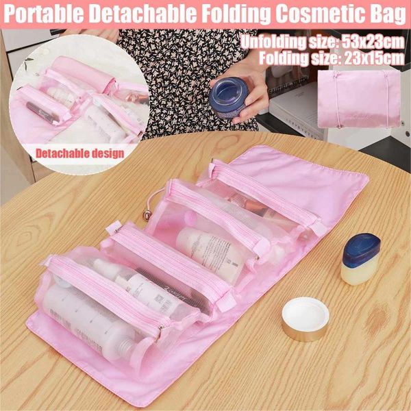 cosmetic bags & cases detachable nylon makeup bag portable large-capacity four-in-one folding travel storage toilet
cosmetic bags & cases detachable nylon makeup bag portable large-capacity four-in-one folding travel storage toilet