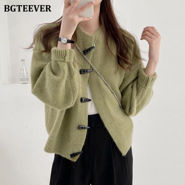 women's knits & tees bgteever elegant vintage loose single-breasted female thicken knitted cardigans 2021 autumn full sleeve women soli, White
women's knits & tees bgteever elegant vintage loose single-breasted female thicken knitted cardigans 2021 autumn full sleeve women soli, White