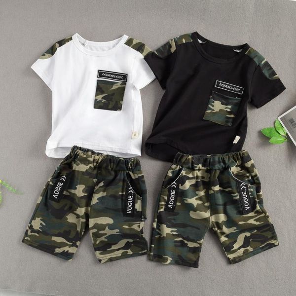 clothing sets focusnorm 1-4y summer infant kids boys clothes camouflage print short sleeve pocket t shirts shorts, White
clothing sets focusnorm 1-4y summer infant kids boys clothes camouflage print short sleeve pocket t shirts shorts, White
