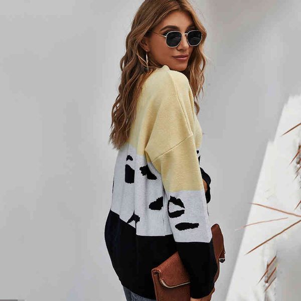 knit cardigan women's coat winter contrasting color knit cardigan sweater coat women full sweaters for women clothes 210514, White
knit cardigan women's coat winter contrasting color knit cardigan sweater coat women full sweaters for women clothes 210514, White