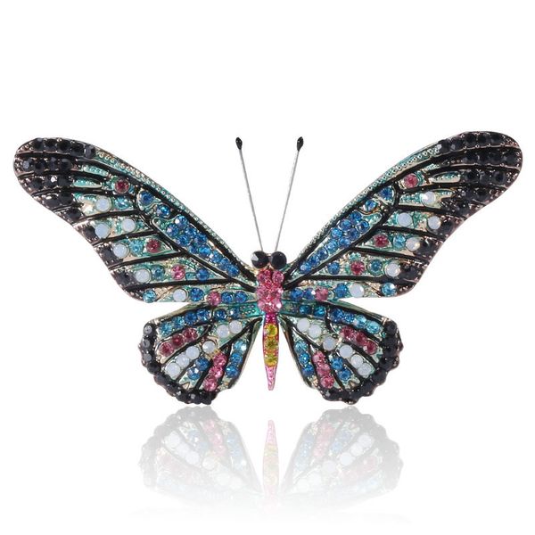 factory creative simple fashion brooch alloy diamond butterfly brooch clothing accessories collar pin christmas xmas gift
factory creative simple fashion brooch alloy diamond butterfly brooch clothing accessories collar pin christmas xmas gift