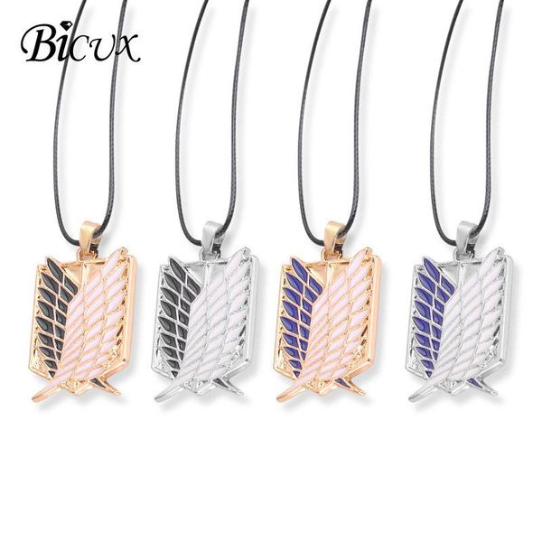 pendant necklaces bicux fashion personality feather anime alloy for women men party simple clavicle rope chain necklace jewelry, Silver
pendant necklaces bicux fashion personality feather anime alloy for women men party simple clavicle rope chain necklace jewelry, Silver