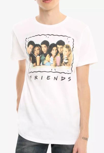 Friends TV Show FULL CAST PHOTO MILKSHAKES T-Shirt NEW Authentic & Official, White;black
Friends TV Show FULL CAST PHOTO MILKSHAKES T-Shirt NEW Authentic & Official, White;black